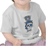 Groom Pirate Skull Blue t-shirts