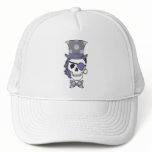Groom Pirate Skull Lavender hats