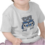 Groom Pirate Skulls Blue t-shirts