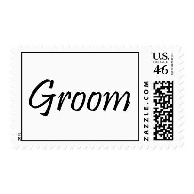 Groom Stamp