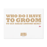 Groom Postcard
