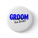 Groom Property Of The Bride buttons