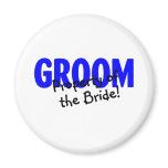 Groom Property Of The Bride Refrigerator Magnet