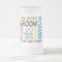 Groom Sentiments Wedding mug