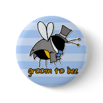groom to bee buttons