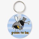 groom to bee keychains