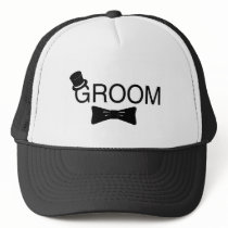 Groom Top Hat Bowtie