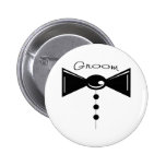 Groom Tux T-Shirts & Gifts Button