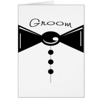 Groom Tux T-Shirts & Gifts Greeting Cards