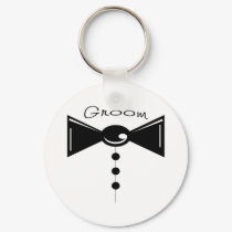 Groom Tux T-Shirts & Gifts keychains