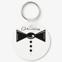 Groom Tux T-Shirts & Gifts keychains