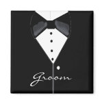 Groom Tuxedo Refrigerator Magnets