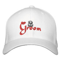 Groom Wedding Black embroidered hats by Fashioncasbah Groom Wedding Black embroidered hats