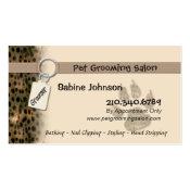 Groomer Animal Print profilecard