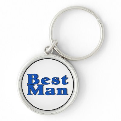 Grooms Best Man Keychains