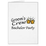 Grooms Crew (Bachelor Party) Cards