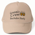 Grooms Crew (Bachelor Party) hats