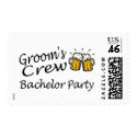 Grooms Crew (Bachelor Party) stamp