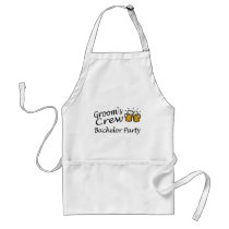 Grooms Crew Beer Jugs aprons