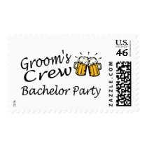 Grooms Crew (Beer Jugs) Stamps