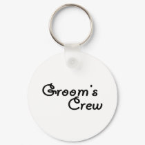 Groom's Crew keychains