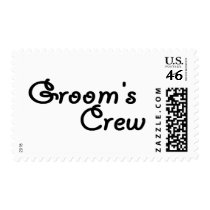 Groom's Crew postage by CelebrationZazzle Groom's Crew postage