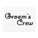 Grooms Crew postcards