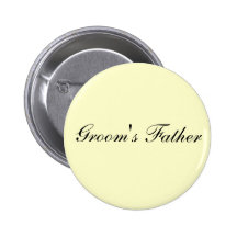 Groom's Father Ivory Button