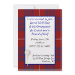 Groom's Golf Party Invitation
