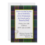Groom's Golf Party Invitation