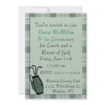 Groom's Golf Party Invitation