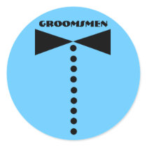 Groom's Man Sticker -choose from almost 200 colors