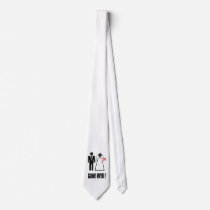 Groom's Man's tie GAME OVER!