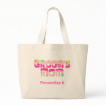 Groom's Mom Gifts and T-shirts Canvas Bags