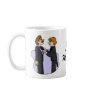 Grooms preparing for wedding mug