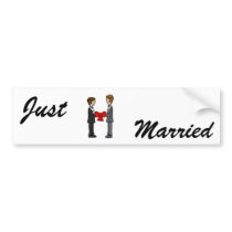 Grooms Tie the Knot bumper stickers by samesexmarriage Grooms Tie the Knot bumper stickers