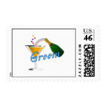 Grooms Wedding Toast Postage Stamp