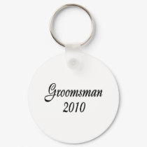 Groomsman 2010 keychains by TeeZazzle Groomsman 2010 keychains