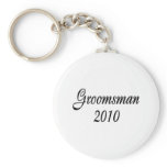 Groomsman 2010 key chain