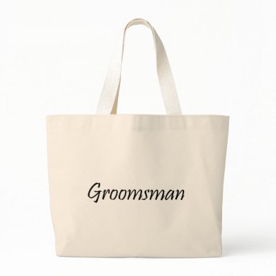 Groomsman Canvas Bag