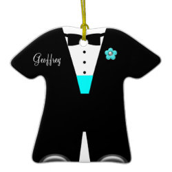 Groomsman & Bridesmaid ~ MAKE IT ANY COLOR ornament