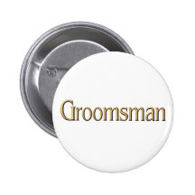 Groomsman button
