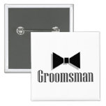 Groomsman Button