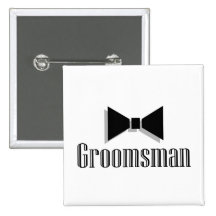 Groomsman Button