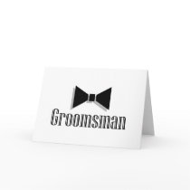 Groomsman cards