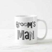 Groomsman Gray Coffee Mugs