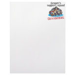Groomsman Groom's Squad Letterhead Template
