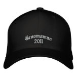 GroomsMan Hat Embroidered Hats