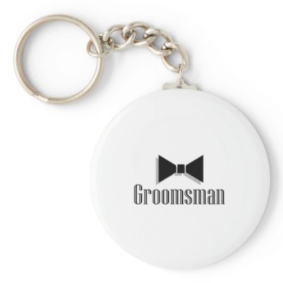 Groomsman Key Chain