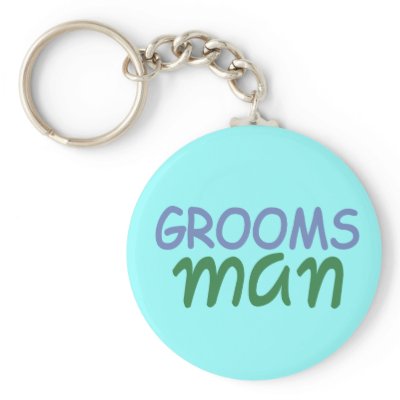 Groomsman Key Chains
